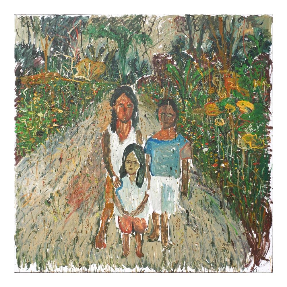 Mark Andy Garcia comparable auction result: mark andy garcia b 1984 children along the narrow road