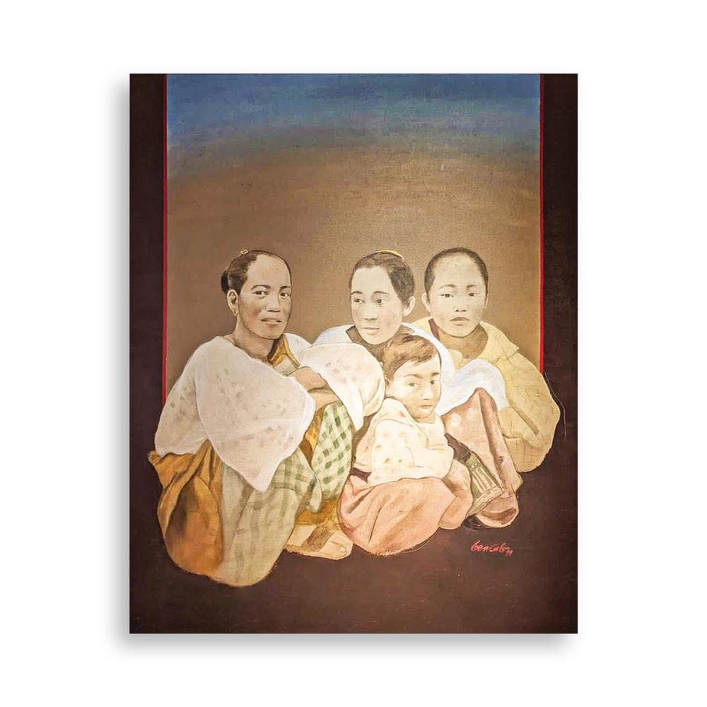 Benedicto Cabrera (b. 1942) - Larawan Series comparable sale