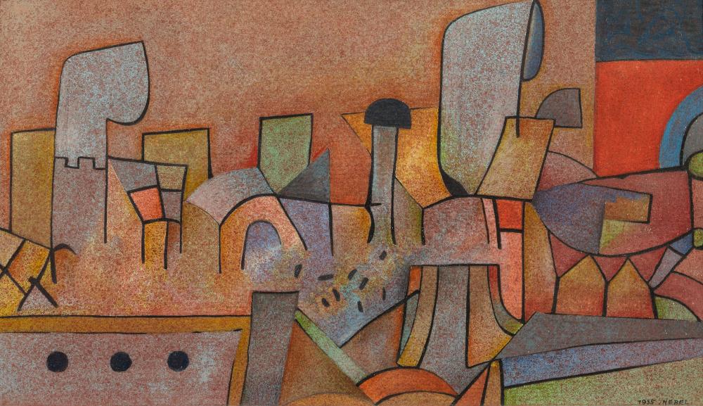 Otto Nebel comparable auction result: otto nebel