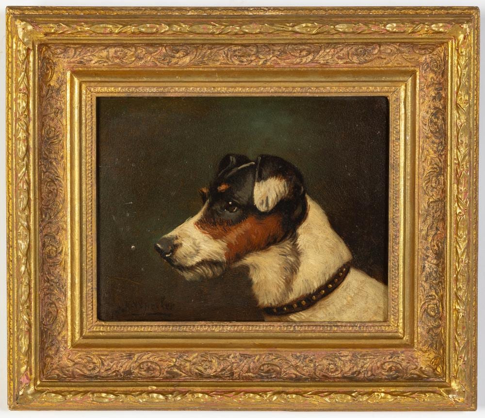 John Arnold Wheeler comparable auction result: john arnold wheeler british 1821 1903 jack russell terrier