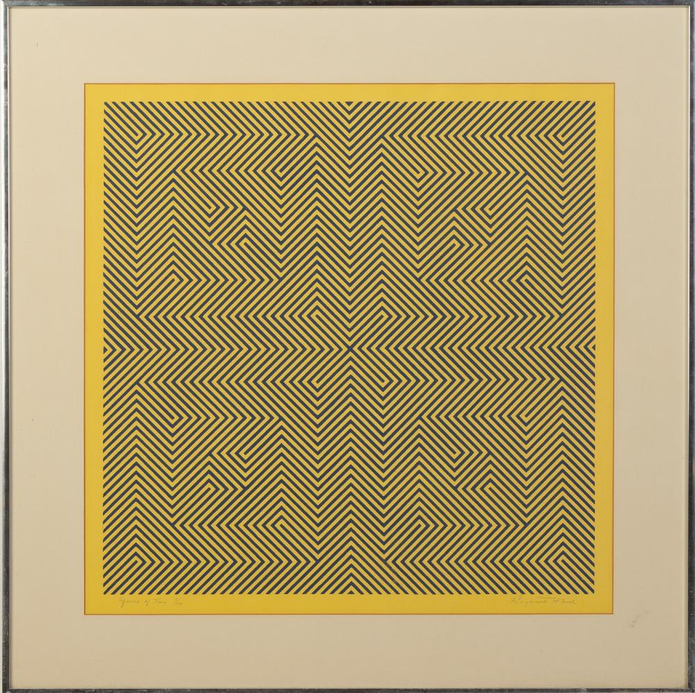 Reginald Neal comparable auction result: reginald neal american 1909 1992 square of two