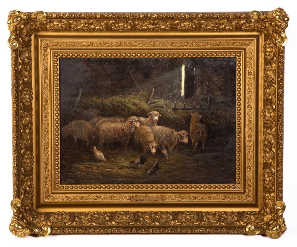 Seth C. Jones comparable auction result: seth c jones american 1853 1932 sheep