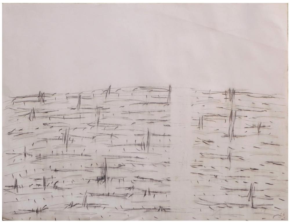 Arie Azene comparable auction result: arie azene eisman israeli b 1934