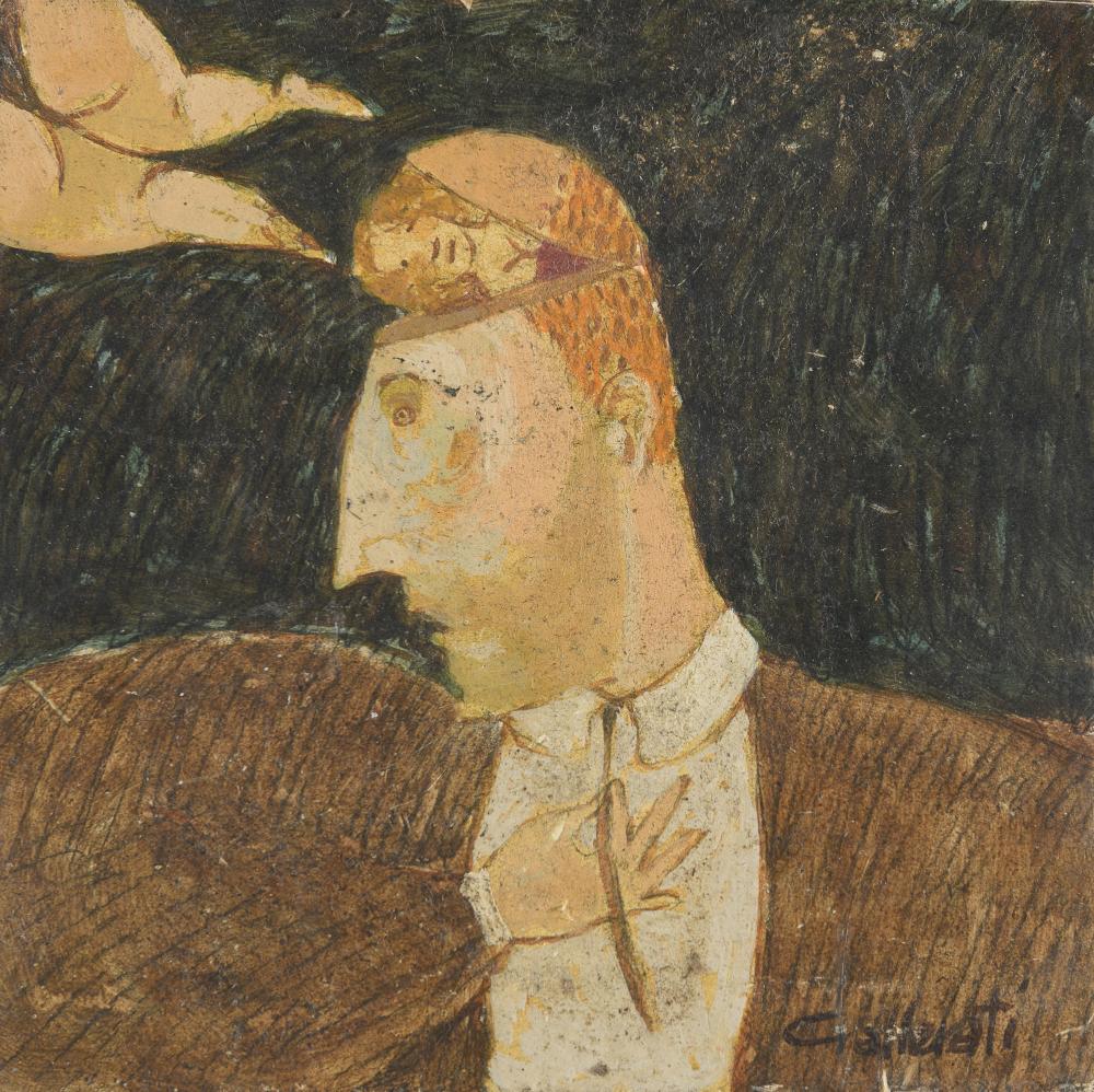 Alberto Gallerati comparable auction result: pair of mixed medias by alberto gallerati