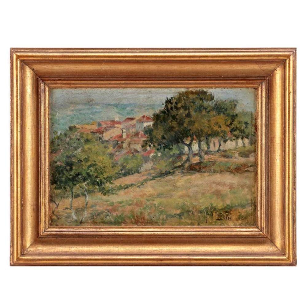 José Leite comparable auction result: jos leite 1873 1939 landscape
