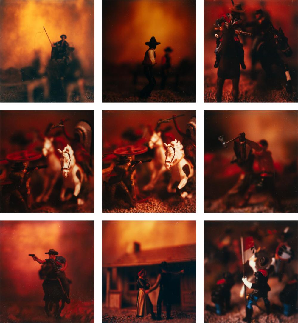 David Levinthal comparable auction result: david levinthal born 1949 selected images from the series wild west 1986