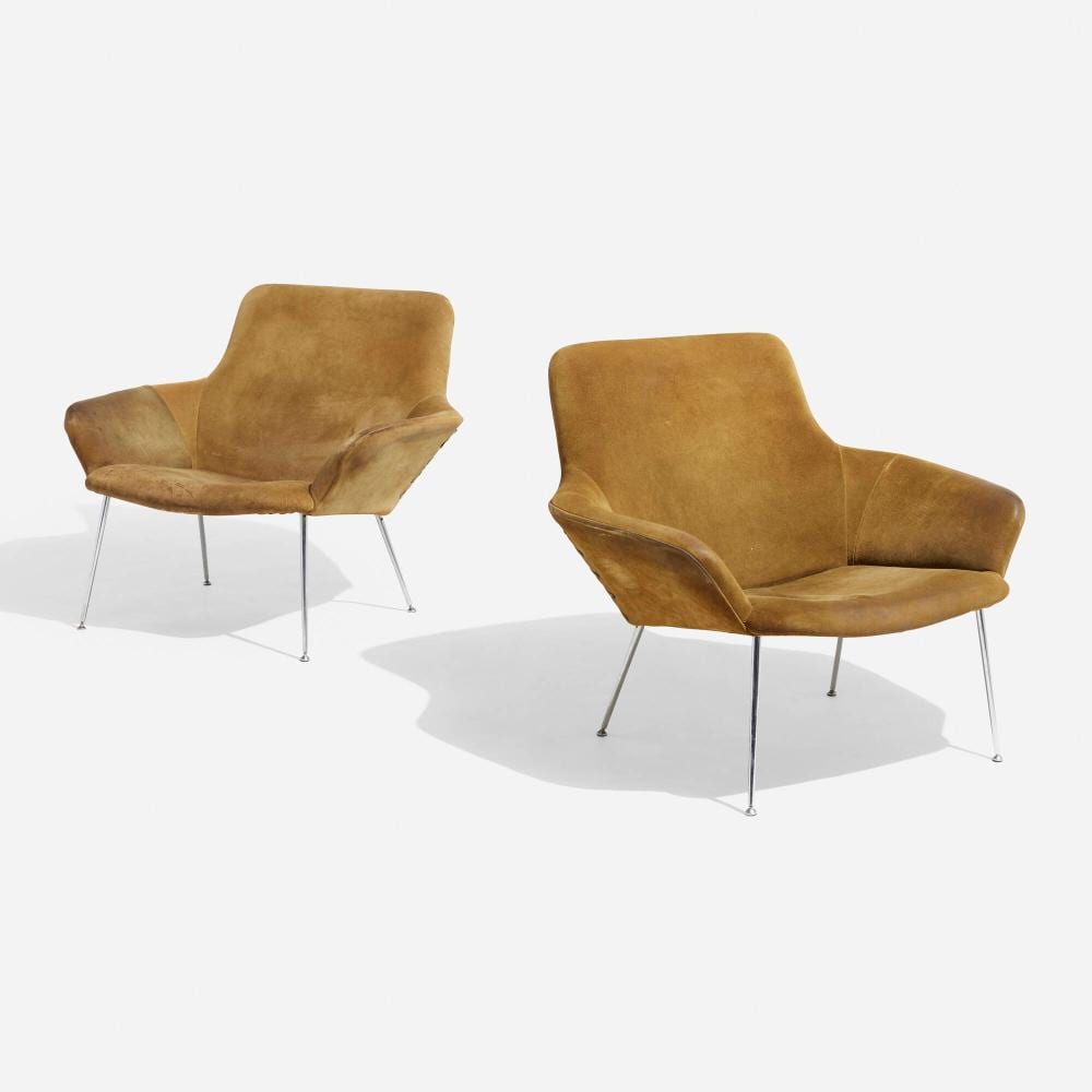 poul norreklit lounge chairs model 620 1 pair · Wright · 2023-11-21 Poul Norreklit comparable auction result: poul norreklit lounge chairs model 620 1 pair