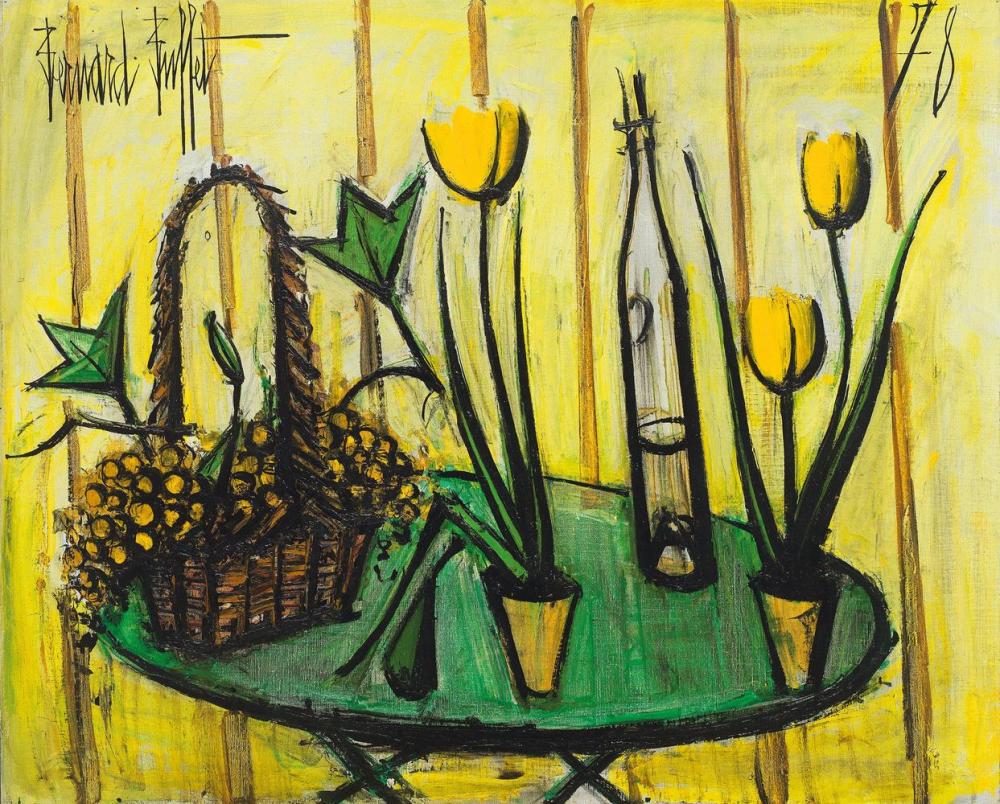 貝爾納．畢費 Bernard BUFFET (French, b. 1928 - 1999) comparable sale