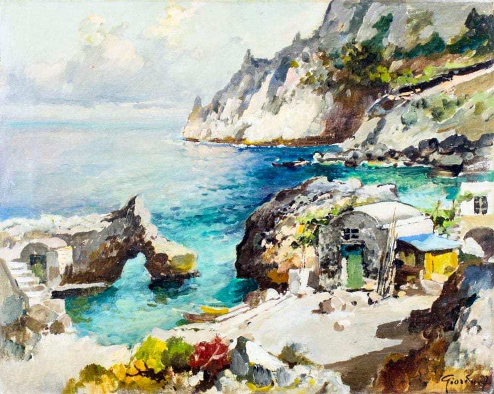 italo giordani italy 1882 1956 oil painting · Broward Auction Gallery LLC · 2024-01-07 Italo Giordani comparable auction result: italo giordani italy 1882 1956 oil painting