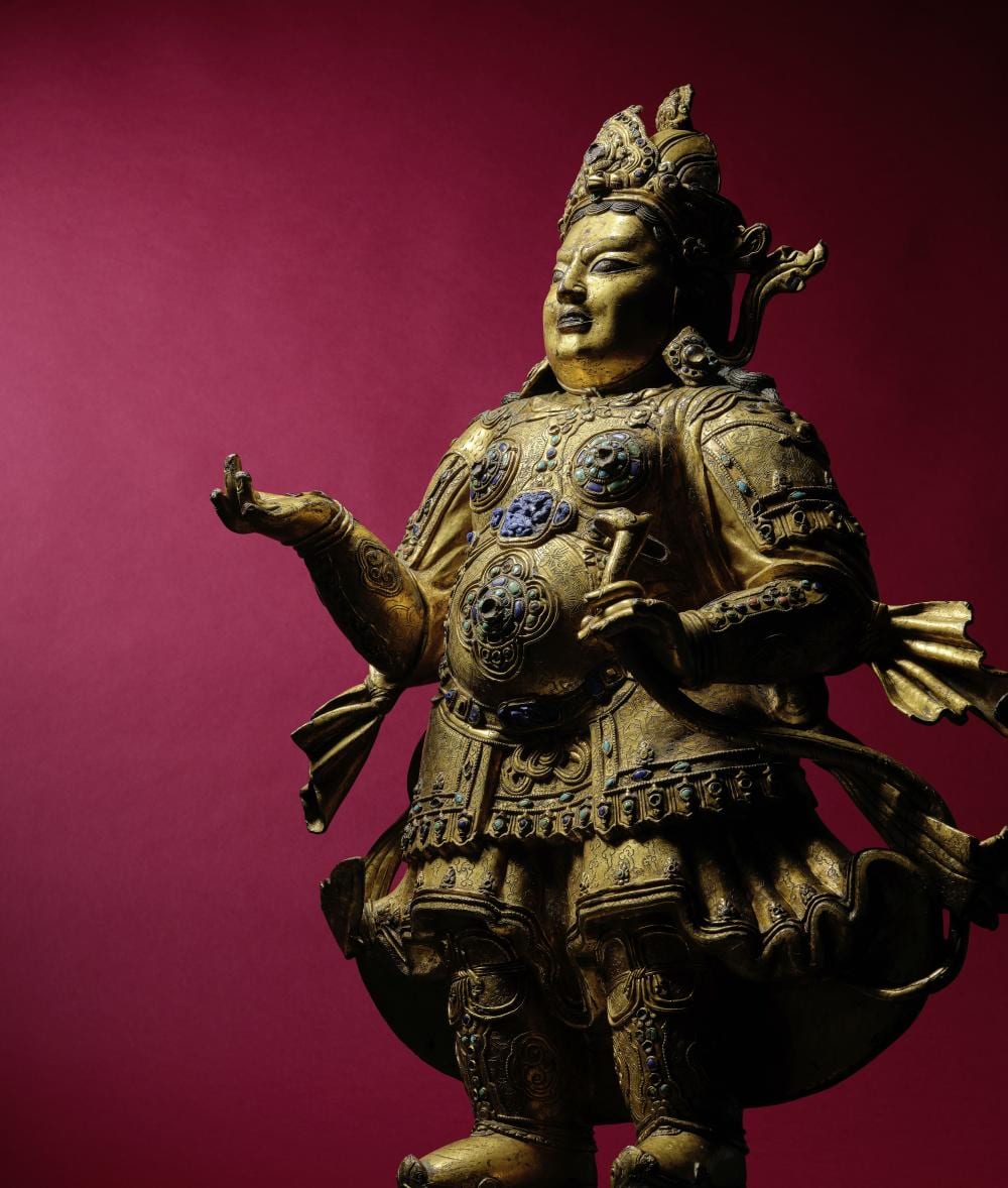 A Gilt Copper Alloy Figure Of Virupaksha Central Tibet, DENSATIL MONASTERY, EARLY 15TH CENTURY comparable sale