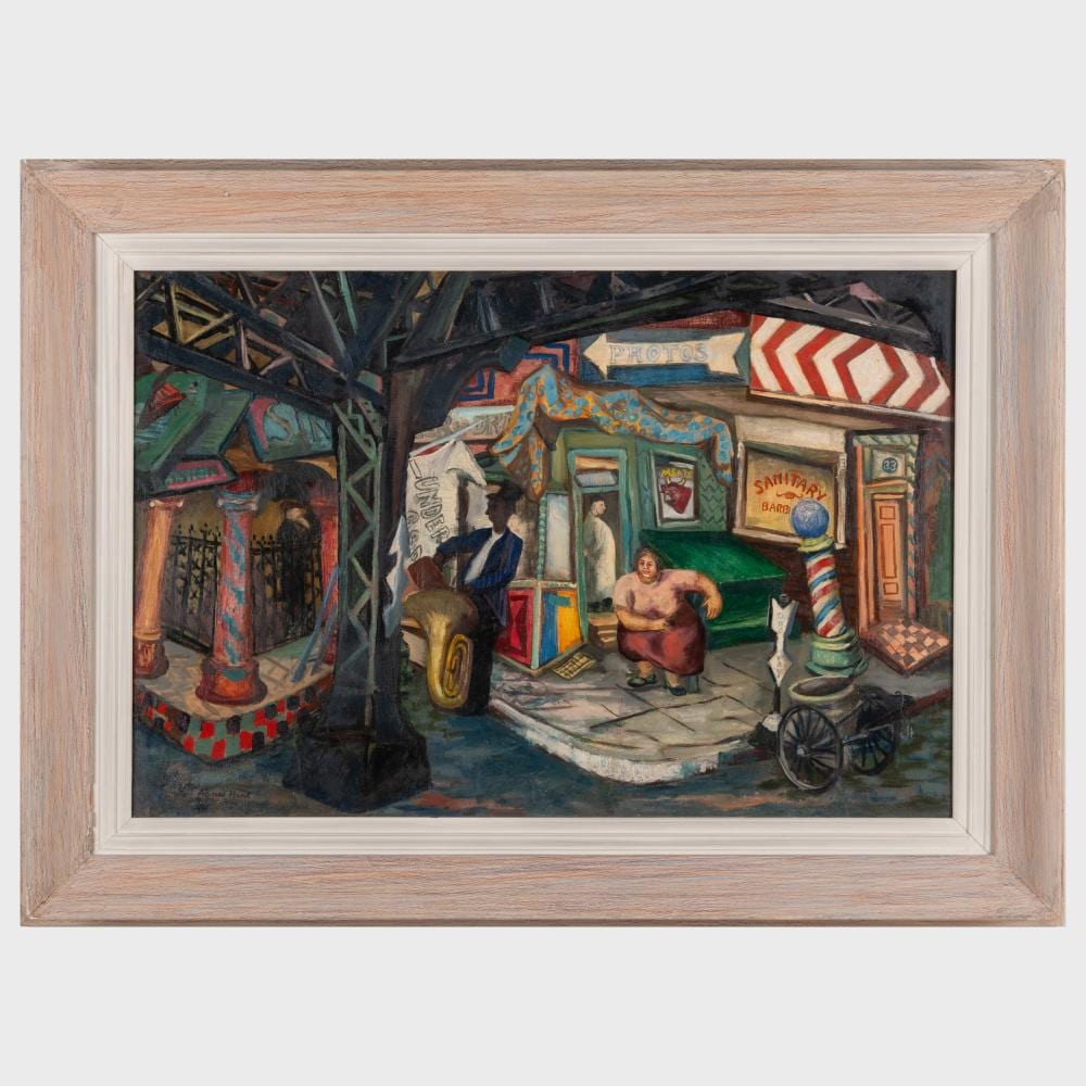 agnes hart 1912 1979 barbershop · STAIR · 2023-11-30 Agnes Hart comparable auction result: agnes hart 1912 1979 barbershop
