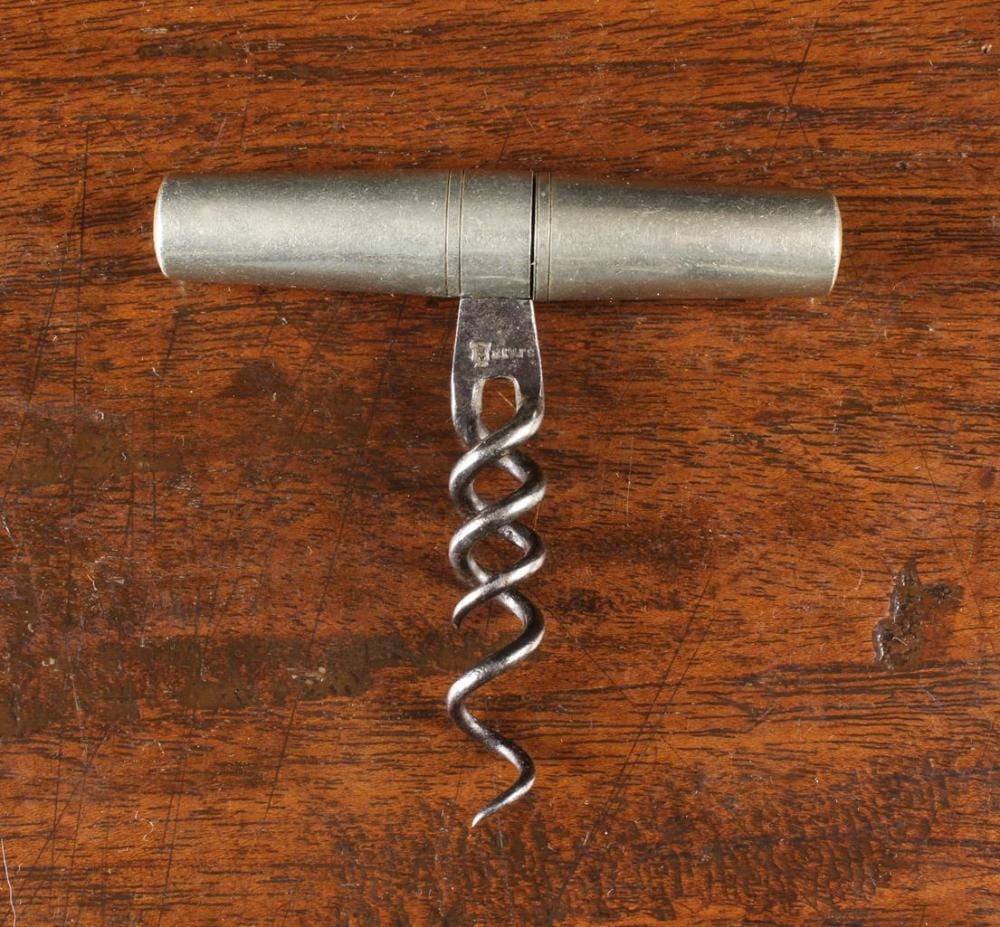 August Reinhardt comparable auction result: a double helix roundlet corkscrew by j wilson circa 1877 patented in germany july 13 1877 by frie