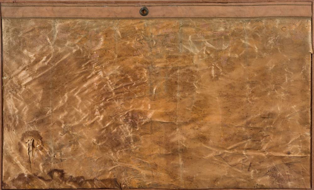 Gérard Deschamps comparable auction result: g rard deschamps n en 1937 b che de signalisation de l arm e am ricaine 1961 technique mixte sur b che mont e sur panneau
