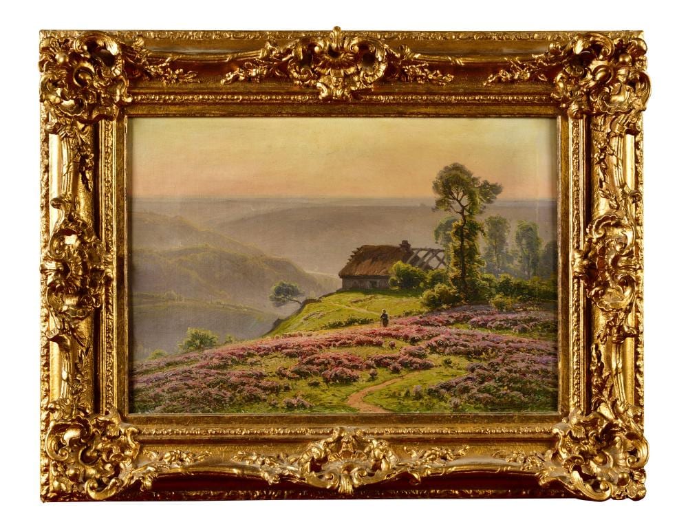 William Didier-Pouget comparable auction result: william didier pouget 1864 1959 paysage de bruy res huile sur toile sign en bas droite