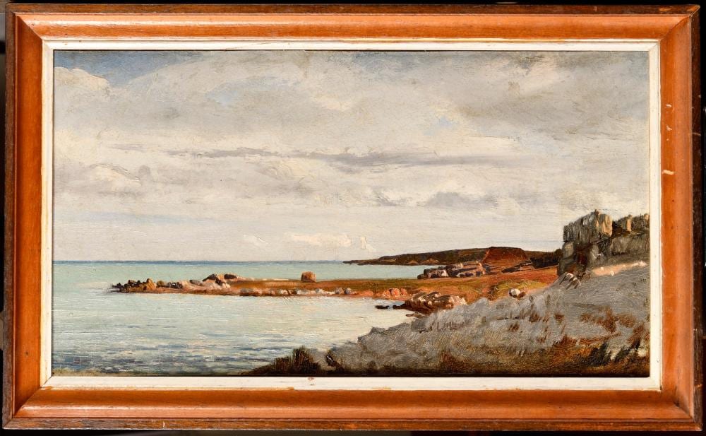 emmanuel lansyer 1835 1893 bord de mer huile sur toile sign en bas droite 21 x 40 cm · Osenat · 2023-11-26 Emmanuel Lansyer comparable auction result: emmanuel lansyer 1835 1893 bord de mer huile sur toile sign en bas droite 21 x 40 cm