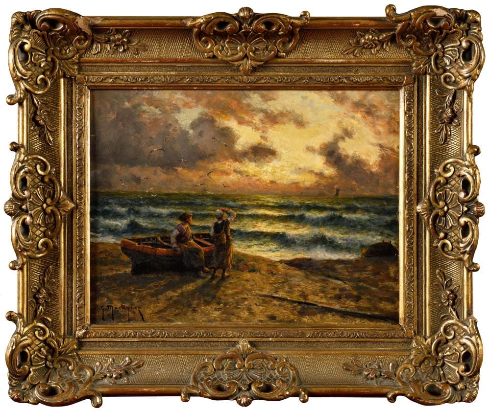 georges maroniez 1865 1933 l attente huile sur panneau sign en bas gauche 26 8 x 35 c · Osenat · 2023-11-26 Georges Maroniez comparable auction result: georges maroniez 1865 1933 l attente huile sur panneau sign en bas gauche 26 8 x 35 c