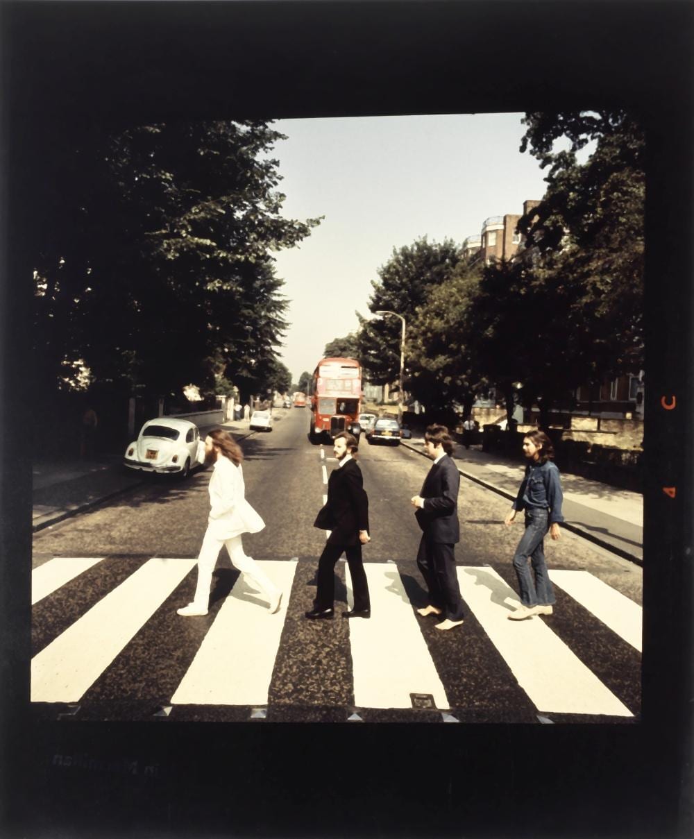 Iain Macmillan comparable auction result: iain macmillan british 1938 2006 the beatles abbey road 1969