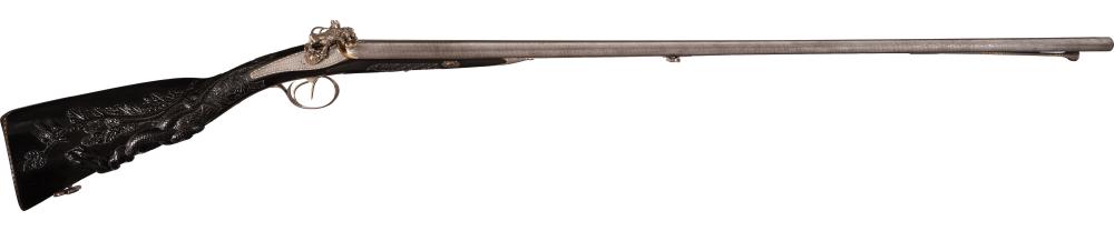 King Louis Philippe I French Double Barrel Percussion Shotgun sold by Rock Island Auction Company, lot 1370 — auction record photograph