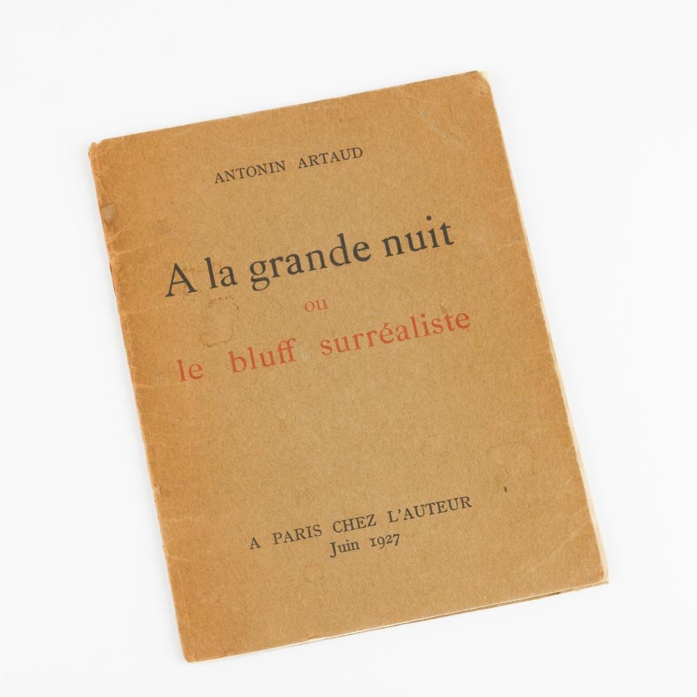 Antonin Artaud comparable auction result: antonin artaud 1896 1948