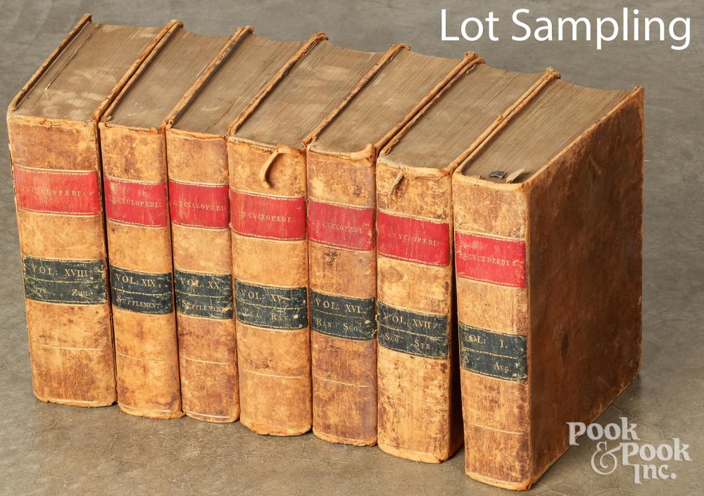 Auction comp thumbnail for Two incomplete sets of Encyclopedia; or... (Pook &amp; Pook Inc., Lot 9473)