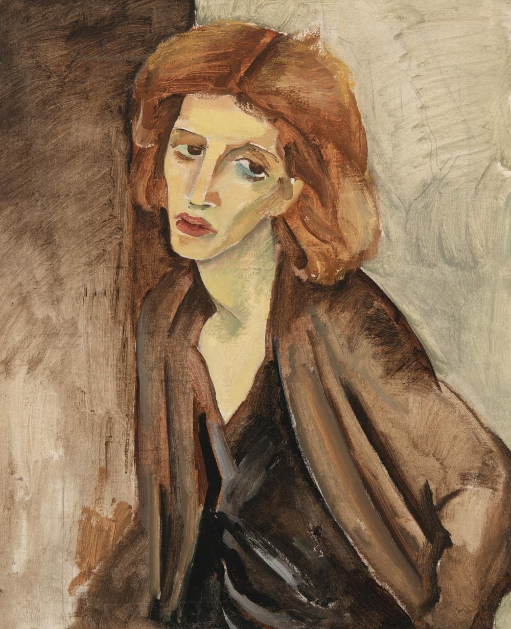 Ernst Leyden comparable auction result: ernst leyden dutch 1892 1969 portrait of a woman 1925