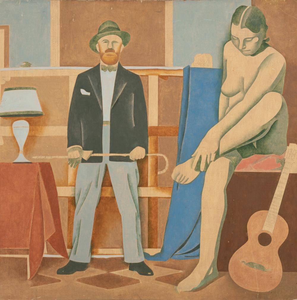 Kasper Niehaus comparable auction result: kasper niehaus dutch 1889 1974 the artist and a model in his studio