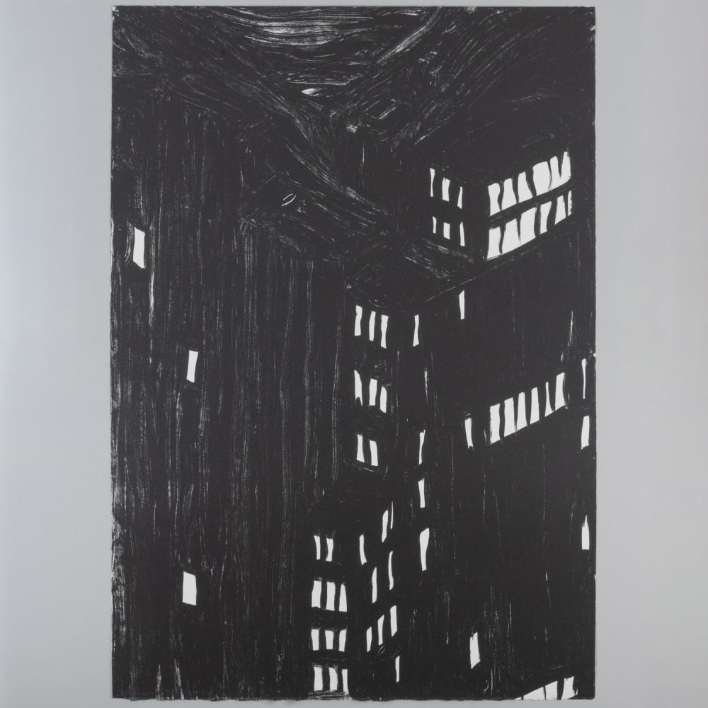 Martha Diamond comparable auction result: martha diamond b 1944 city suite