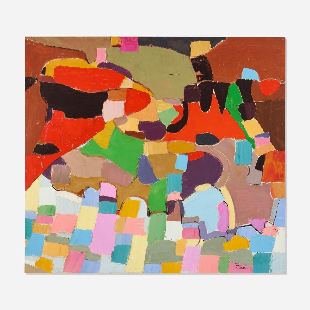 Joseph Lambert Cain comparable auction result: joseph lambert cain mountain view