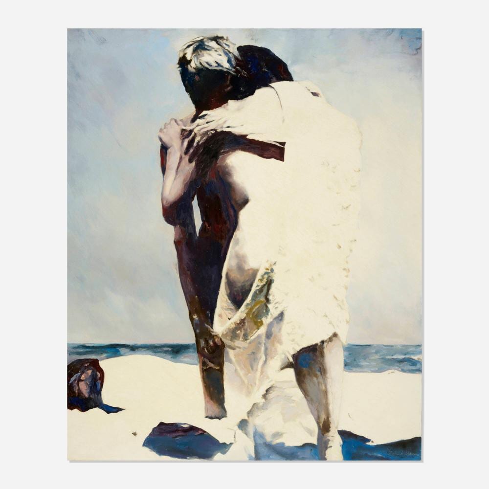 balcomb greene two figures · Los Angeles Modern Auctions · 2023-11-30 Balcomb Greene comparable auction result: balcomb greene two figures