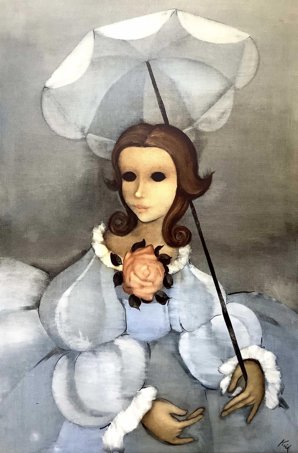 richard kirk b 1932 portrait oil on canvas · EJ'S Auction & Appraisal · 2023-11-25 Richard Kirk comparable auction result: richard kirk b 1932 portrait oil on canvas