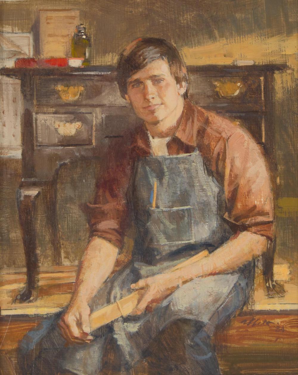 Robert Kennedy Abbett comparable auction result: robert kennedy abbett american 1926 2015 frank rhodes sketch