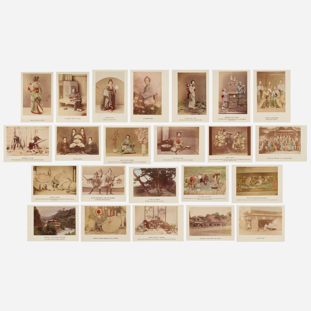 Kusakabe Kimbei comparable auction result: kusakabe kimbei twenty three works