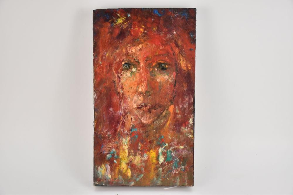 Jan Naliwajko comparable auction result: jan naliwajko lithuanian born 1938 oil on block of wood portrait signed and dated lower right 1967 17 1 4 x 10 inches 2 inches thick
