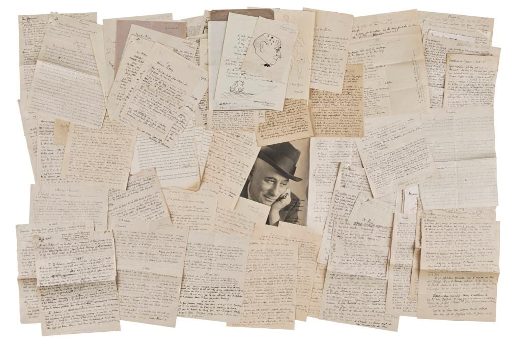 Max Jacob comparable auction result: max jacob 1876 1944 series of approx 16 autograph letters signed to pie