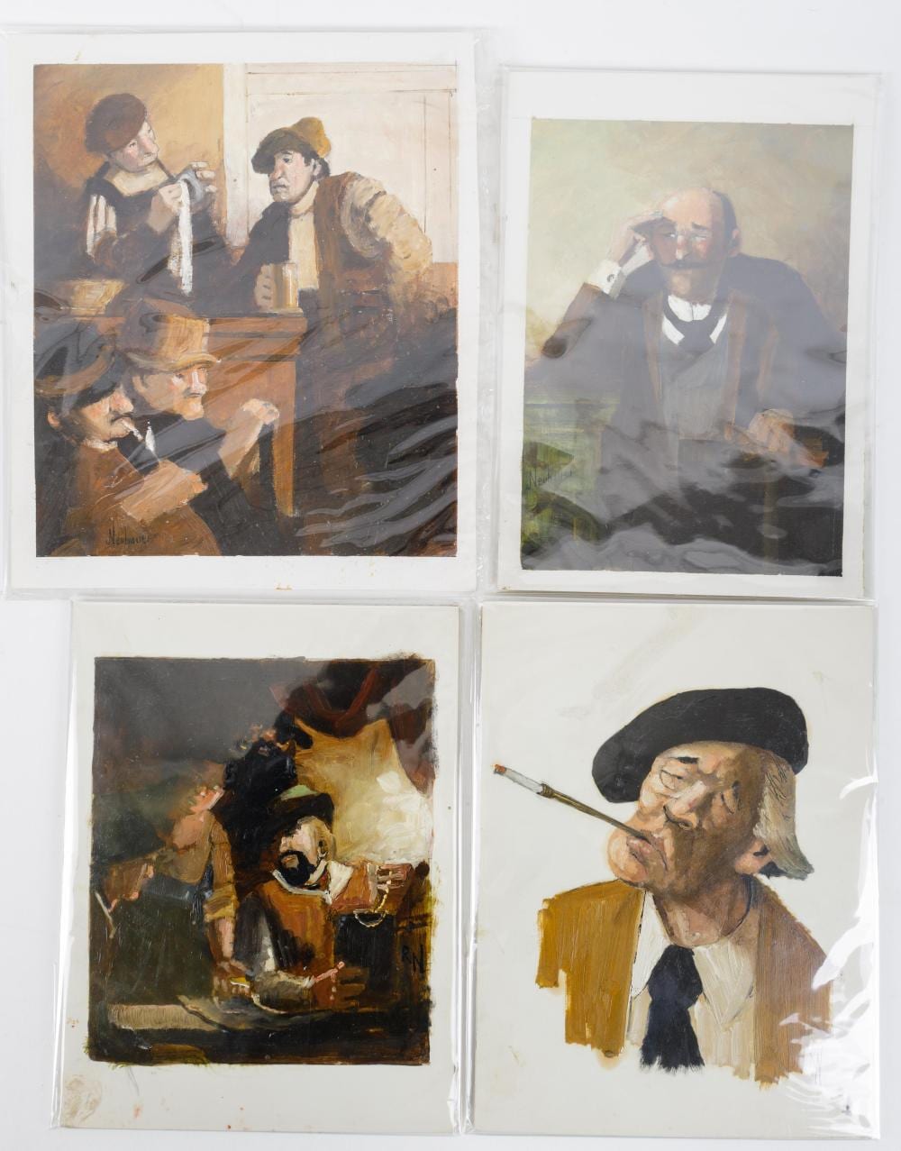 Richard Neubauer comparable auction result: richard neubauer am 1930 2013 oil on paper 4