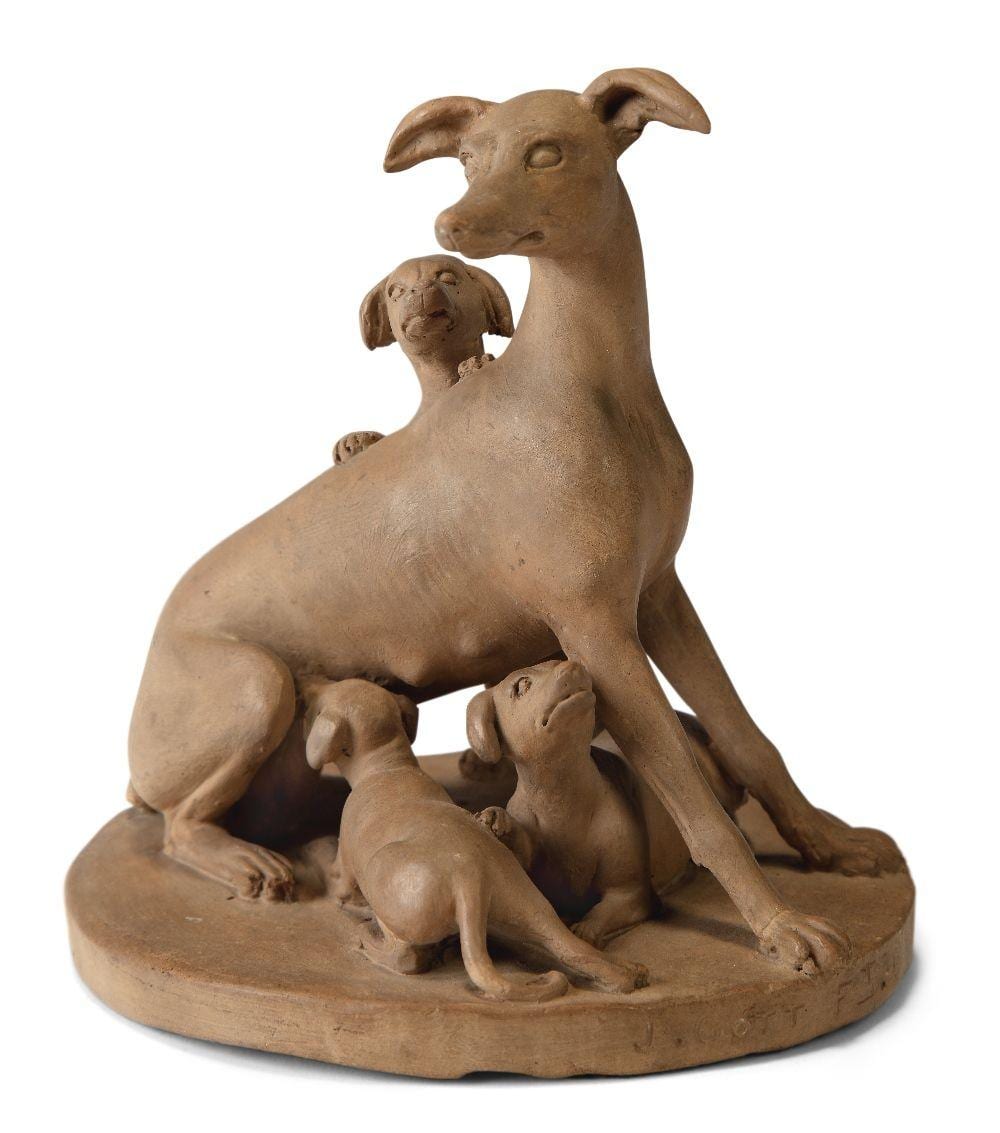joseph gott british 1786 1860 a terracotta grou · Roseberys · 2023-12-07 Joseph Gott comparable auction result: joseph gott british 1786 1860 a terracotta grou
