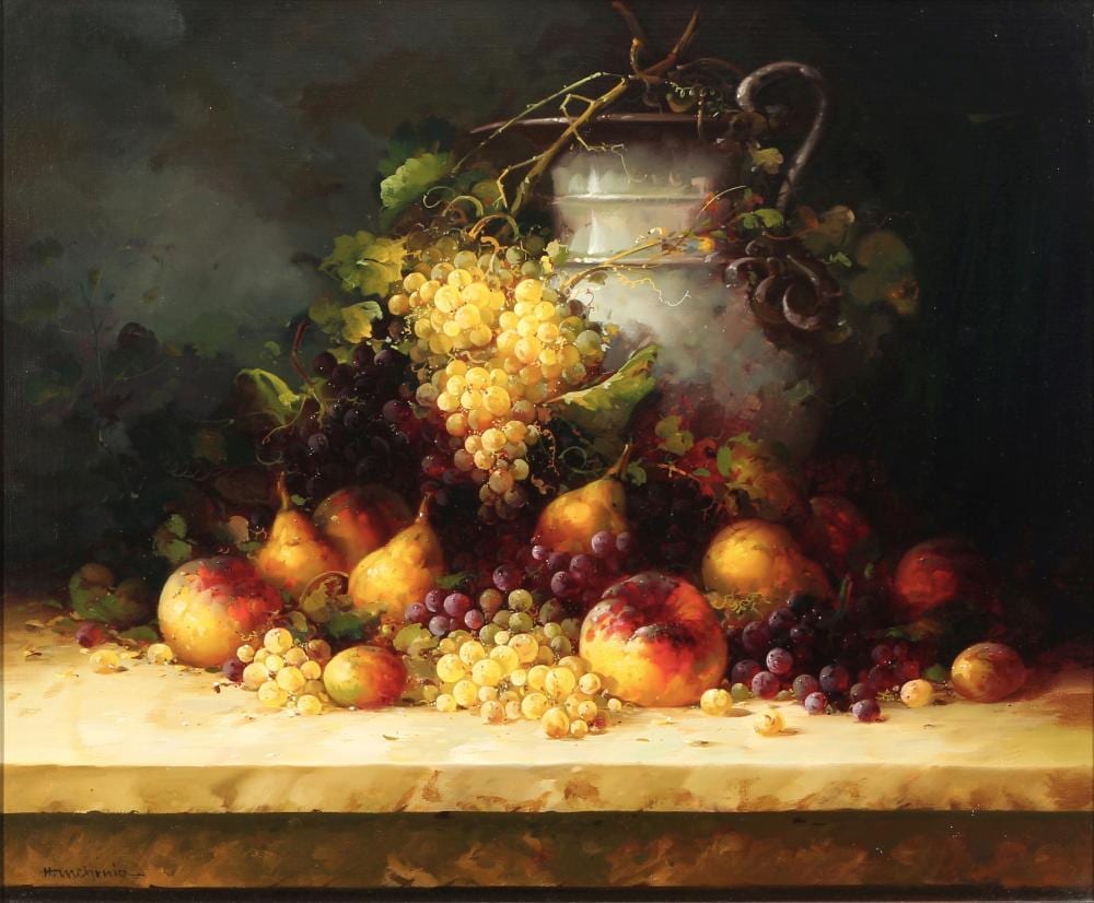 Hamid Mehrnia comparable auction result: hamid mehrnia 1942 fruit still life