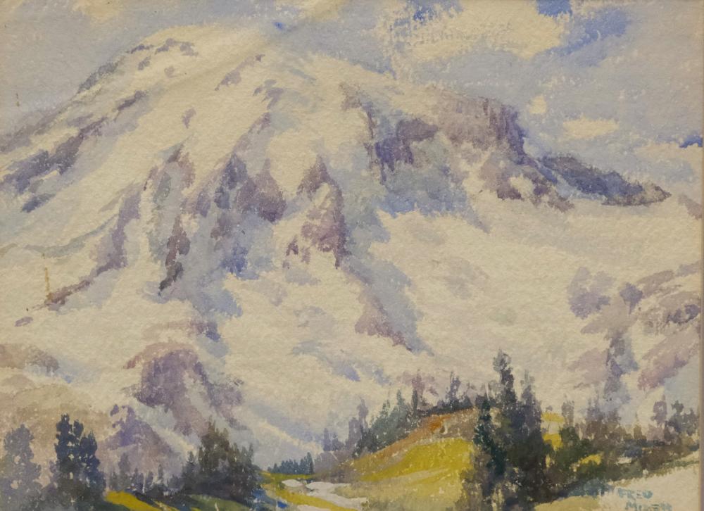 Frederic Kimball Mizen comparable auction result: frederic kimball mizen mountain landscape