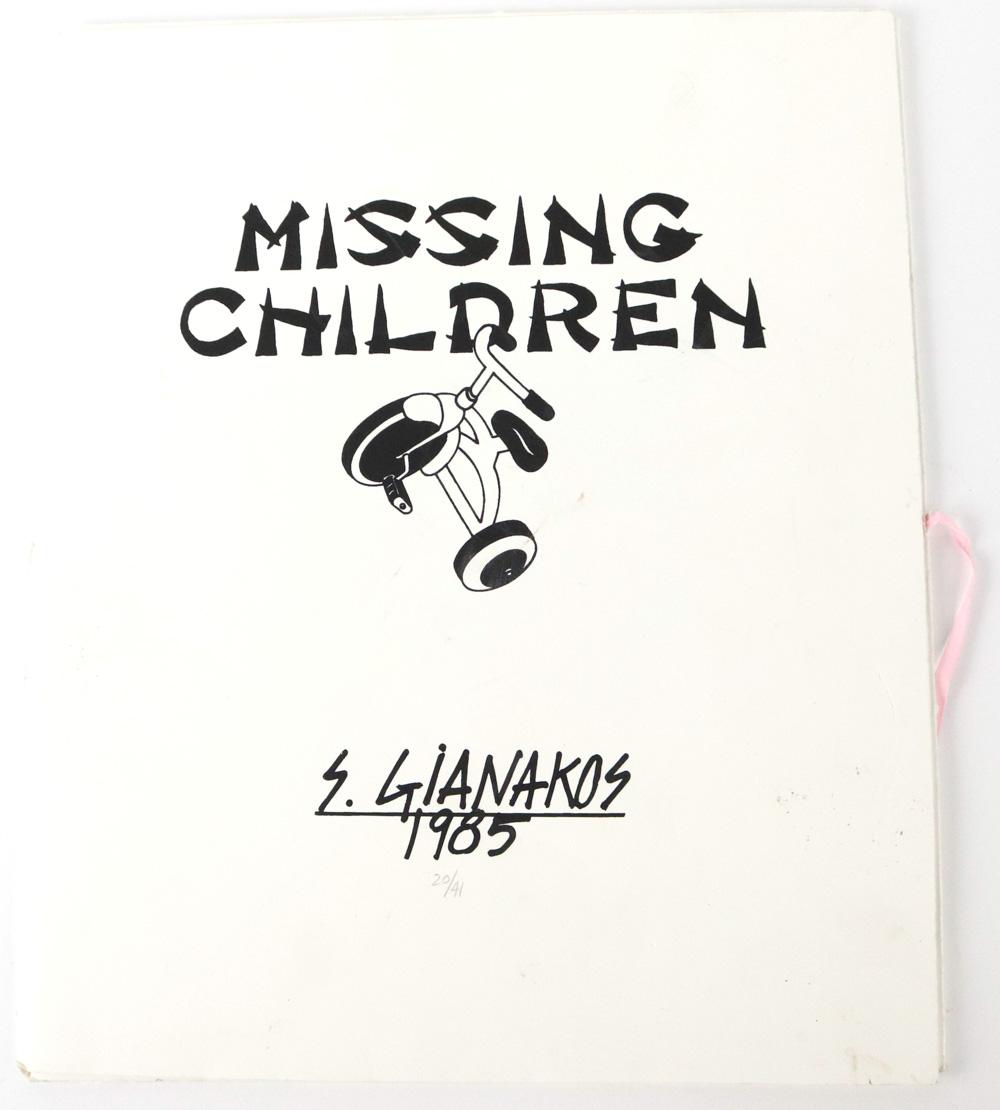 Steve Gianakos comparable auction result: steve gianakos portfolio of eight silkscreens