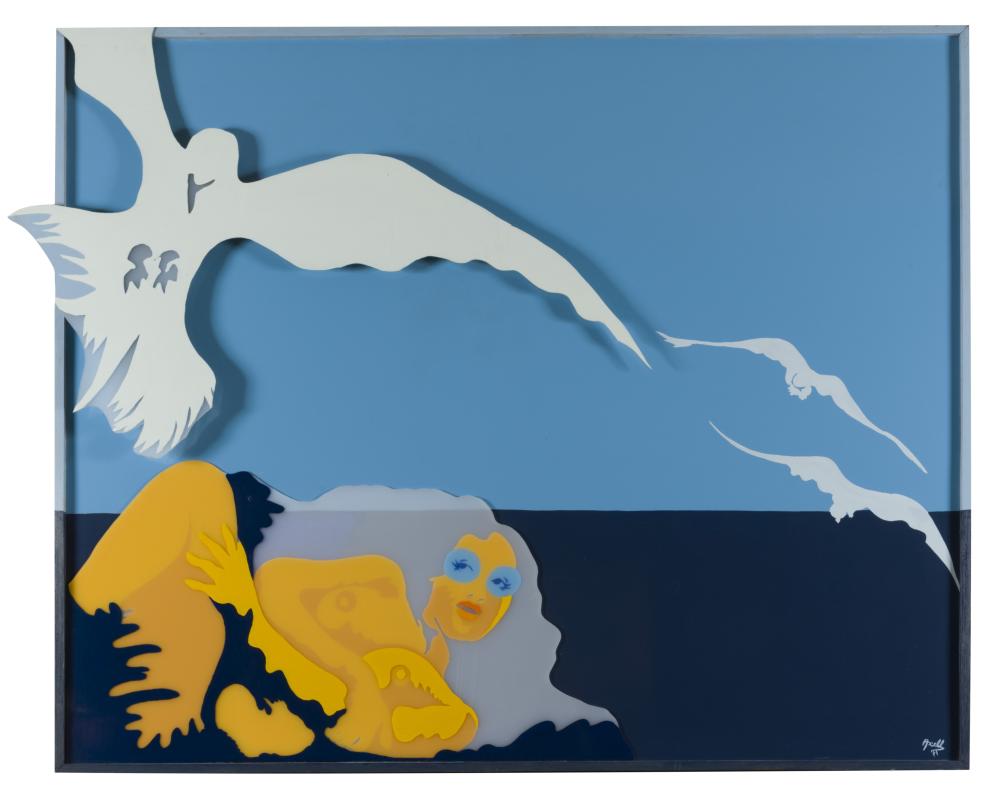 Evelyne Axell comparable auction result: evelyne axell 1935 1972 marine
