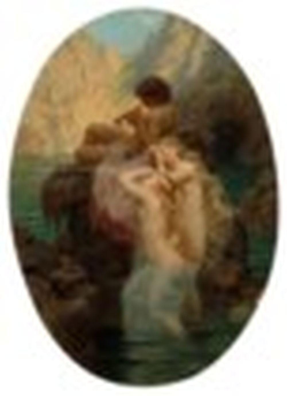 Herbert James Draper comparable auction result: herbert james draper british 1854 1920 sea melodies oil on panel painte