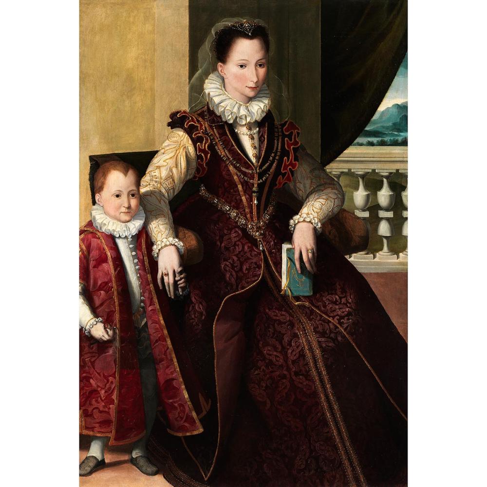 Santi di Tito comparable auction result: santi di tito 1536 sansepolcro italien 1603 florenz zugeschrieben