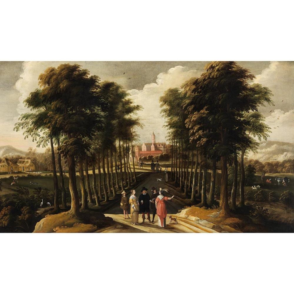 Jan Wildens comparable auction result: jan wildens antwerpen 1586 1653 und cornelis de wael 1592 1667 zug