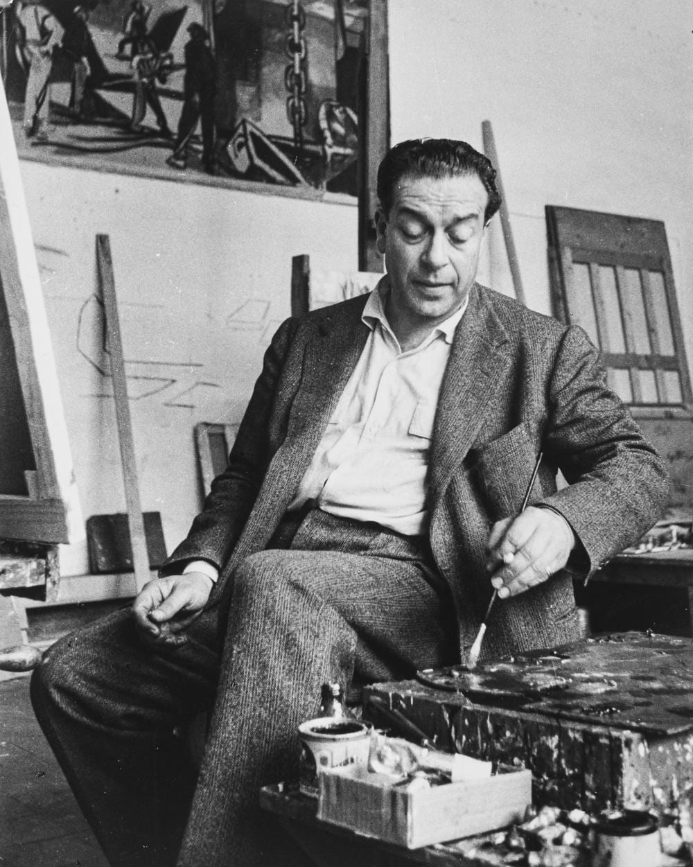 Mario Carbone comparable auction result: mario carbone 1924 renato guttuso 1950s