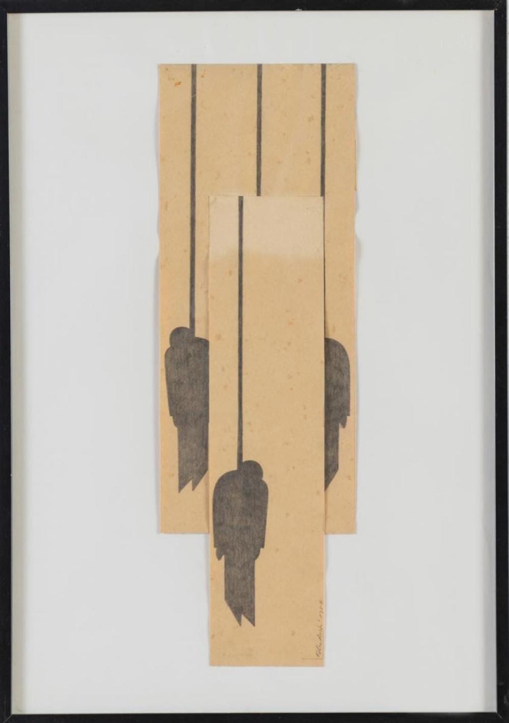 Felice Levini comparable auction result: felice levini roma 1956 senza titolo 1987