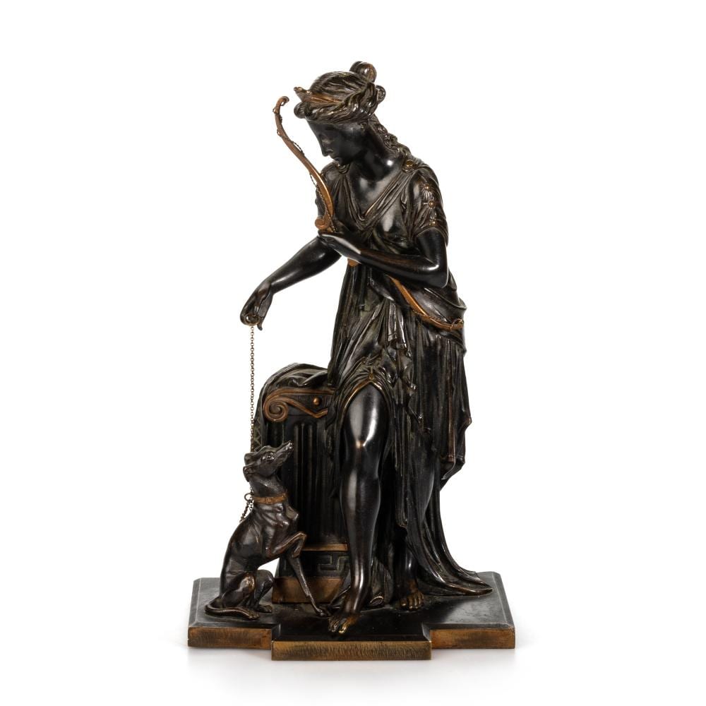 Jean Louis Grégoire comparable auction result: jean louis gr goire french 1840 1890 diana the huntress a bronze figure