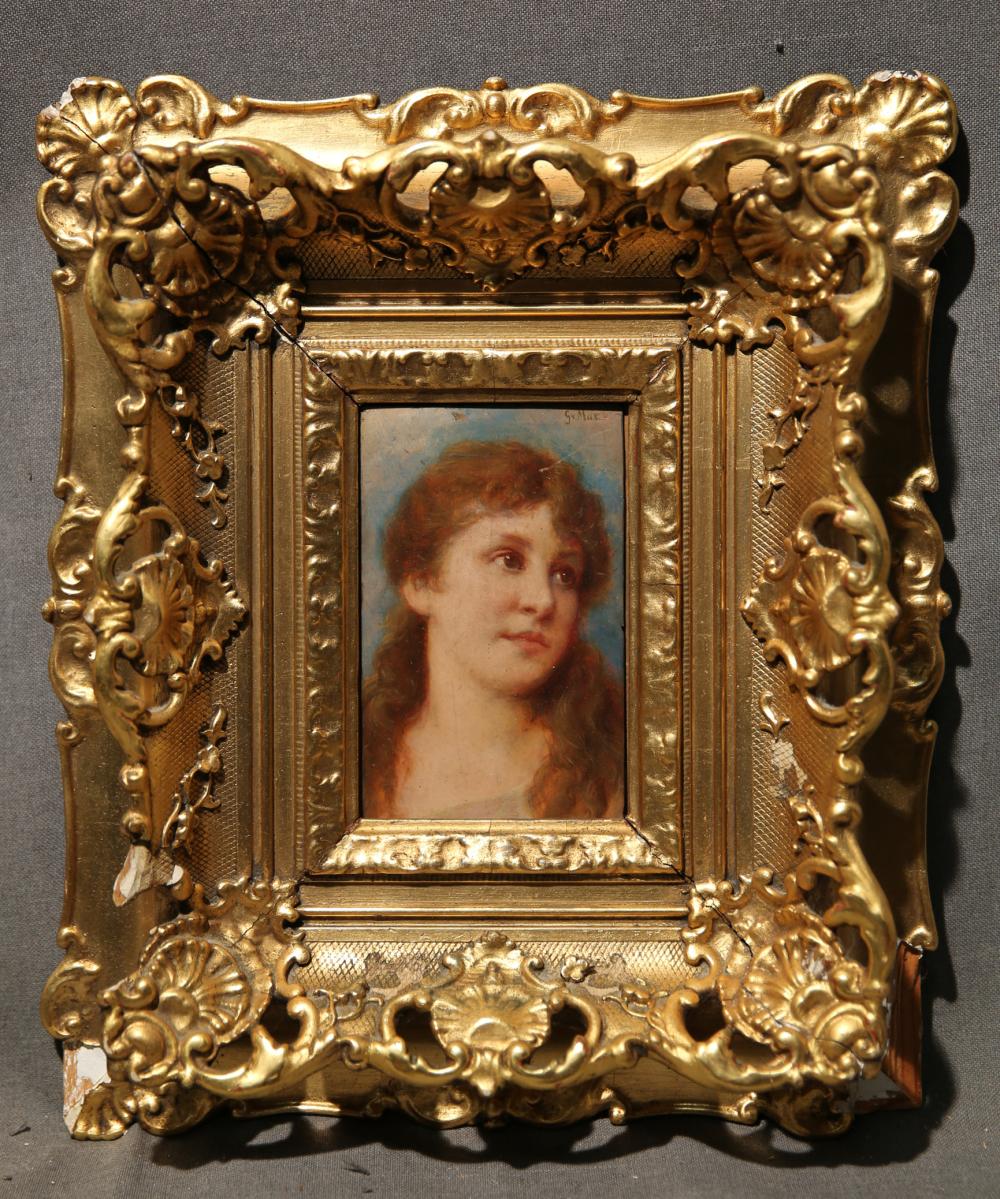 Gabriel Cornelius von (Ritter) Max comparable auction result: gabriel von max oil on panel
