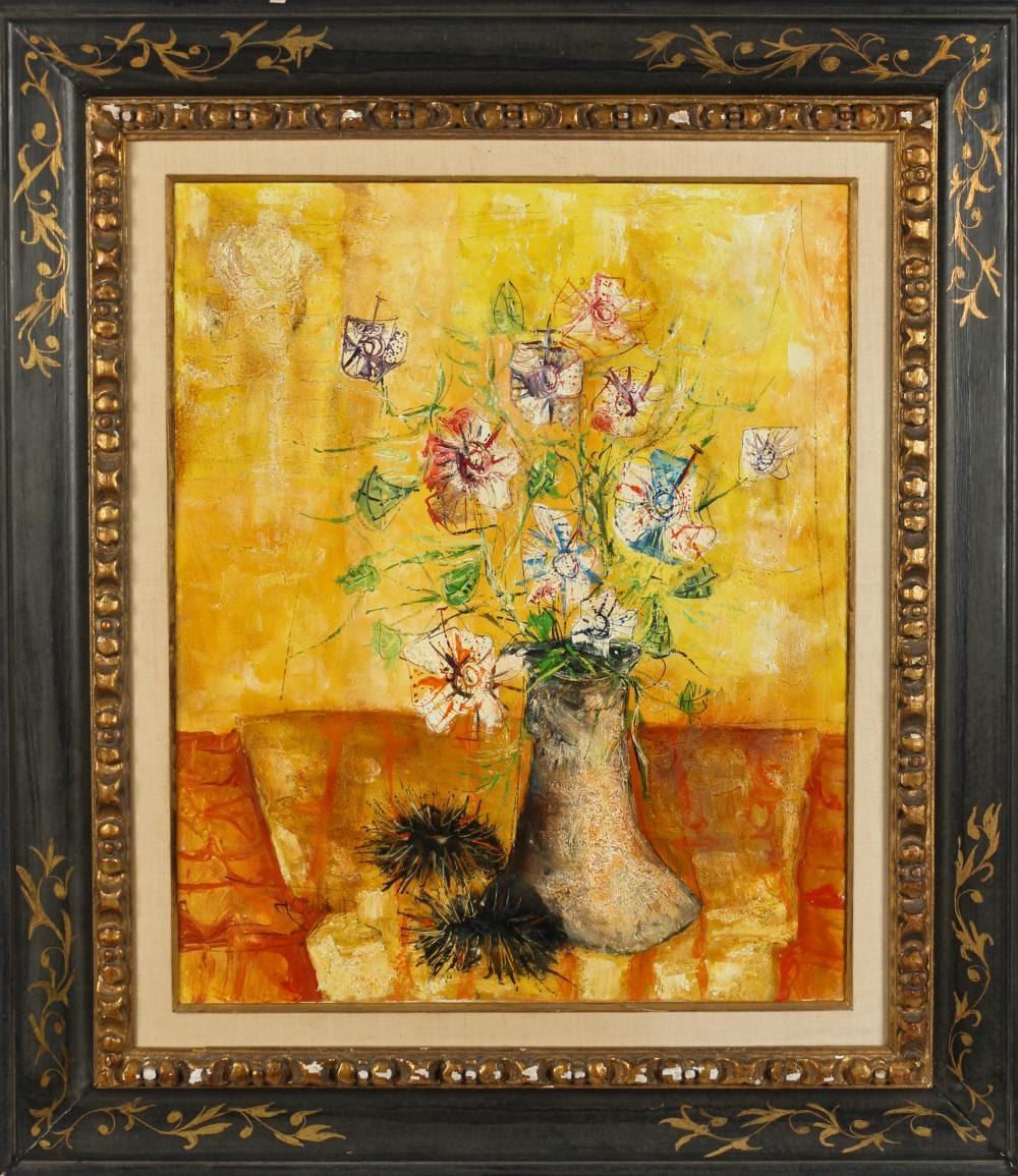 Jean Marie Gouttin comparable auction result: jean marie gouttin french 1922 1987 still life oil on canvas
