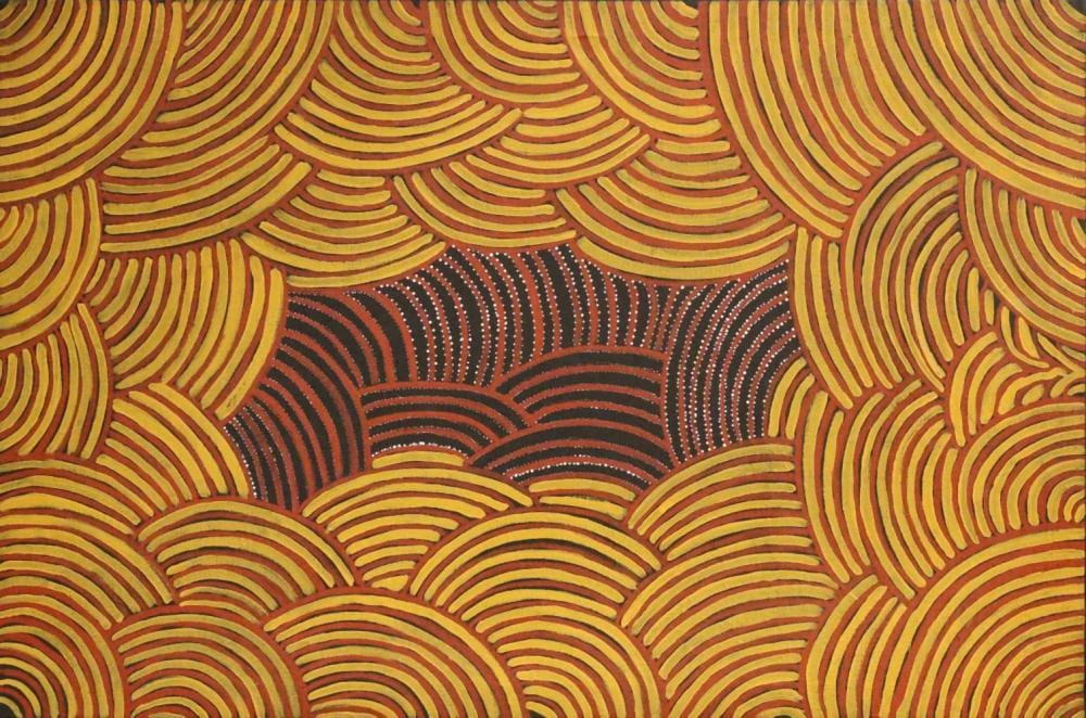 Ada Bird Petyarre comparable auction result: ada bird petyarre awelye acrylic on linen