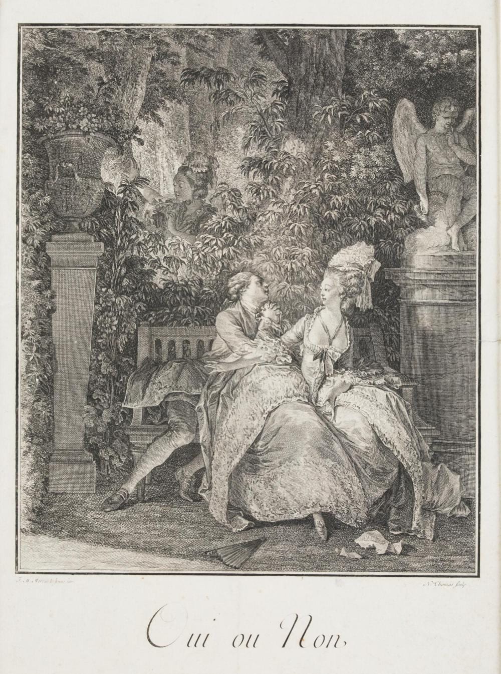 Jean Michel Moreau comparable auction result: jean michel moreau the young man paris 1741 1814 oui ou non